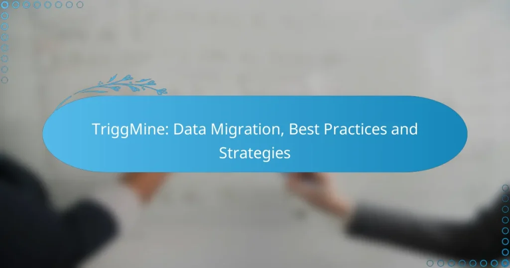 TriggMine: Data Migration, Best Practices and Strategies