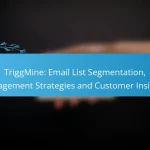 TriggMine: Email List Segmentation, Engagement Strategies and Customer Insights