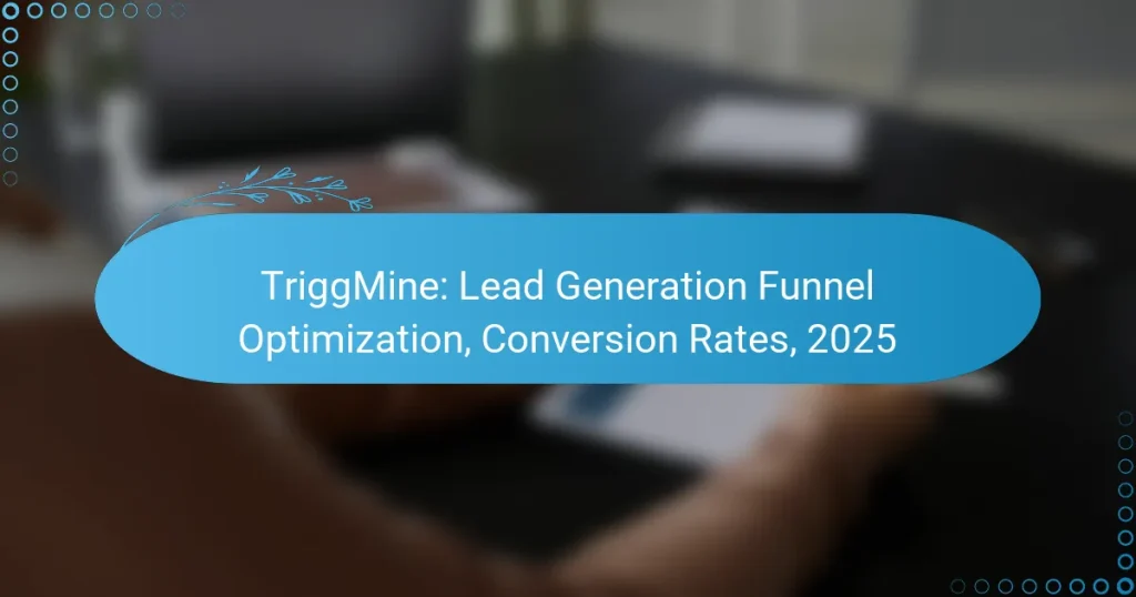 TriggMine: Lead Generation Funnel Optimization, Conversion Rates, 2025