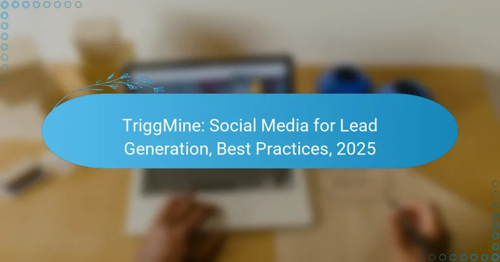 TriggMine: Social Media for Lead Generation, Best Practices, 2025